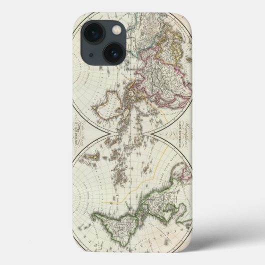 Coques Case-Mate iPhone Carte de Paris Atlas (Verso)
