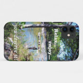 Coques Case-Mate iPhone Carte de pêche (Dos (Horizontal))