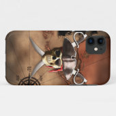 Coques Case-Mate iPhone Carte de pirate (Dos (Horizontal))