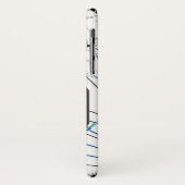 Coques Case-Mate iPhone Carte de section altimétrique d'avion (Dos/Gauche)