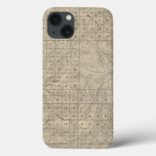 Coques Pour iPhone Carte de section de T2124S R3235E Tulare County