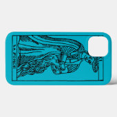 Coques Case-Mate iPhone Carte de tarot : Force (Verso (horizontal))