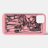 Coques Case-Mate iPhone Carte de tarot : Le Popess (Verso (horizontal))