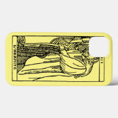 Coques Case-Mate iPhone Carte de tarot : L'ermite (Verso (horizontal))