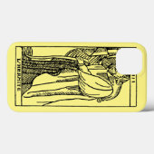 Coques Case-Mate iPhone Carte de tarot : L'ermite (Verso (horizontal))