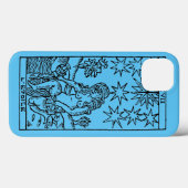 Coques Case-Mate iPhone Carte de tarot : Les étoiles (Verso (horizontal))