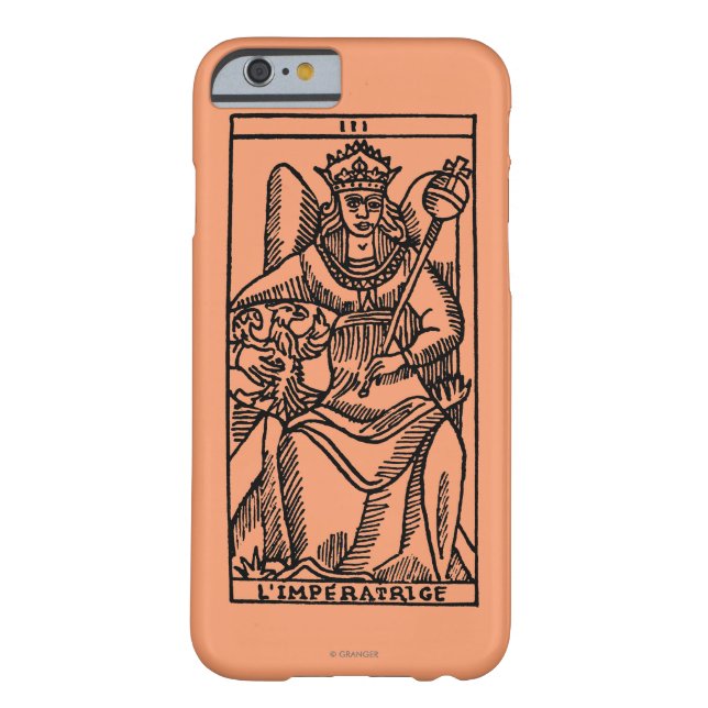 Coques Case-Mate iPhone Carte de tarot : L'impératrice (Dos)