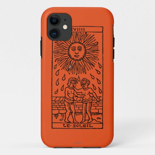 Coques Case-Mate iPhone Carte de tarot : The Sun (Dos)