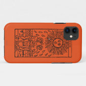 Coques Case-Mate iPhone Carte de tarot : The Sun (Dos (Horizontal))