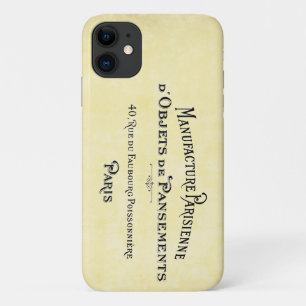 Case-Mate iPhone Case Carte de visite vintage Paris