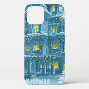 Case-Mate iPhone Case Carte de voeux Noël et Nouvel An avec l'image
