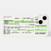 Coques Case-Mate iPhone Carte d'embarquement - Rétro (Verso (horizontal))