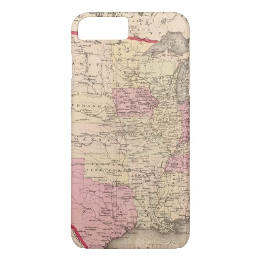 Coques Case-Mate iPhone Carte des Etats-Unis 5 (Dos)