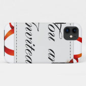 Coques Case-Mate iPhone Carte d'invitation >> Vous êtes invité (Dos (Horizontal))