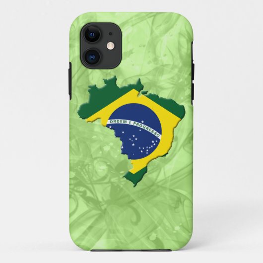 Coques Case-Mate iPhone carte du Brésil (Dos)