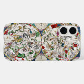 Coques Case-Mate iPhone Carte du ciel (Verso (horizontal))