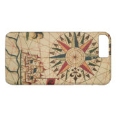 Coques Case-Mate iPhone Carte du diagramme | de Portolan du Caire, Egypte (Dos (Horizontal))