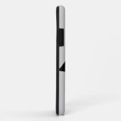 Coques Case-Mate iPhone Carte du drapeau du Koweït (Dos/Droite)