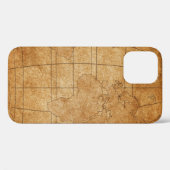 Coques Case-Mate iPhone carte du monde (Verso (horizontal))