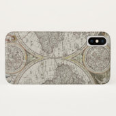 Coques Case-Mate iPhone Carte du monde | 1676 (Dos (Horizontal))