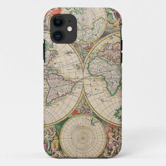 Case-Mate iPhone Case Carte du monde antique