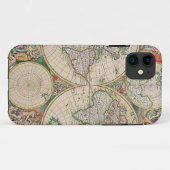 Coques Case-Mate iPhone Carte du monde antique (Dos (Horizontal))