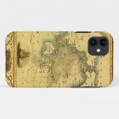 Coques Case-Mate iPhone Carte du monde antique (Dos (Horizontal))