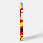 Coques Case-Mate iPhone carte du monde de style pop (Verso / Gauche)