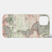 Coques Case-Mate iPhone Carte du monde des courants d'océan (Verso (horizontal))