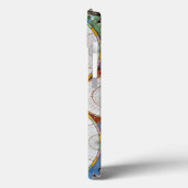 Coques Case-Mate iPhone CARTE du MONDE, XVIIème siècle (Verso / Gauche)