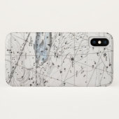 Coques Case-Mate iPhone Carte du plat XXII de constellations (Dos (Horizontal))