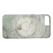 Coques Case-Mate iPhone Carte du sud de région polaire (Dos (Horizontal))