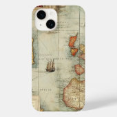 Coques Case-Mate iPhone Carte du Vieux-monde (Verso)
