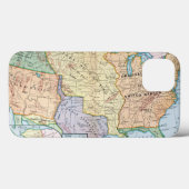 Coques Case-Mate iPhone Carte : Expansion américaine, 1905 (Verso (horizontal))