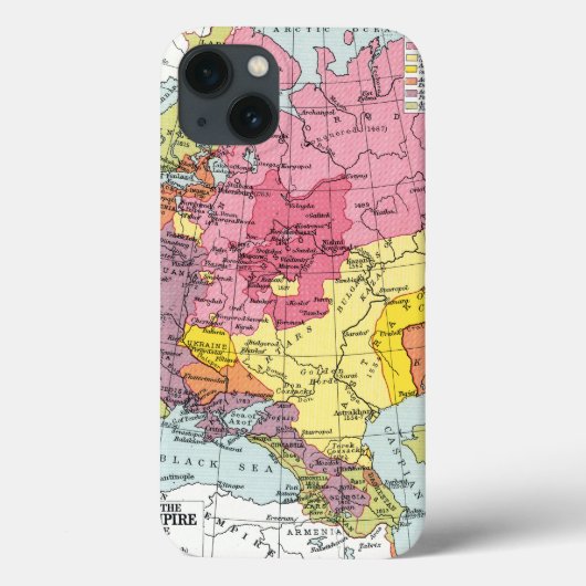 COQUES Case-Mate iPhone CARTE : EXPANSION DE LA RUSSIE (Verso)