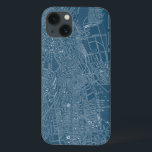 Coques Pour iPhone Carte graphique de Boston<br><div class="desc">Cartes et plans</div>