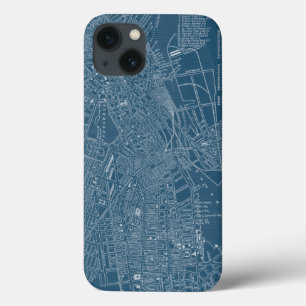 Coques Pour iPhone Carte graphique de Boston