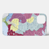 COQUES Case-Mate iPhone CARTE : INDIENS AMÉRICAINS (Verso (horizontal))