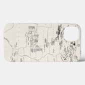 COQUES Case-Mate iPhone CARTE : INDIENS AMÉRICAINS 2 (Verso (horizontal))