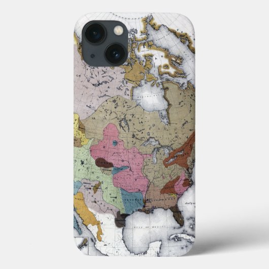 COQUES Case-Mate iPhone CARTE : INDIENS AMÉRICAINS 3 (Verso)