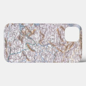 Coques Case-Mate iPhone Carte : Irlande, 1851 (Verso (horizontal))