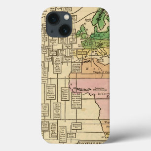 Coques Pour iPhone Carte isotherme, productions