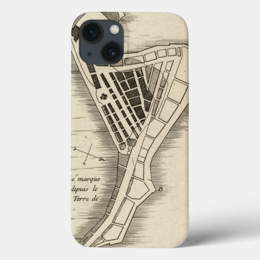 COQUES Case-Mate iPhone CARTE : JAMAICA, 1755 (Verso)