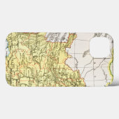 Coques Case-Mate iPhone CARTE : La CHINE, 1910 (Verso (horizontal))