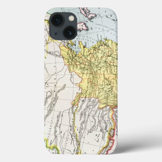 Coques Case-Mate iPhone CARTE : La CHINE, 1910 (Verso)