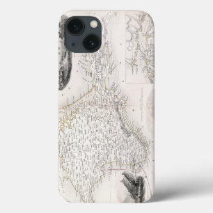 Etui iPhone 13 CARTE : La CRIMÉE, c1855