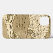 Coques Case-Mate iPhone CARTE : La JAMAÏQUE, 1767 (Verso (horizontal))