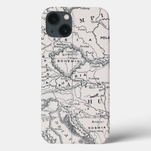 iPhone 13 CASE CARTE : L'ALLEMAGNE ET L'AUTRICHE
