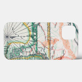 Coques Case-Mate iPhone Carte : L'Amérique du Nord, 1742 (Verso (horizontal))