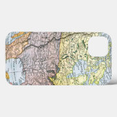 COQUES Case-Mate iPhone CARTE : L'AMÉRIQUE DU NORD, 1890 (Verso (horizontal))